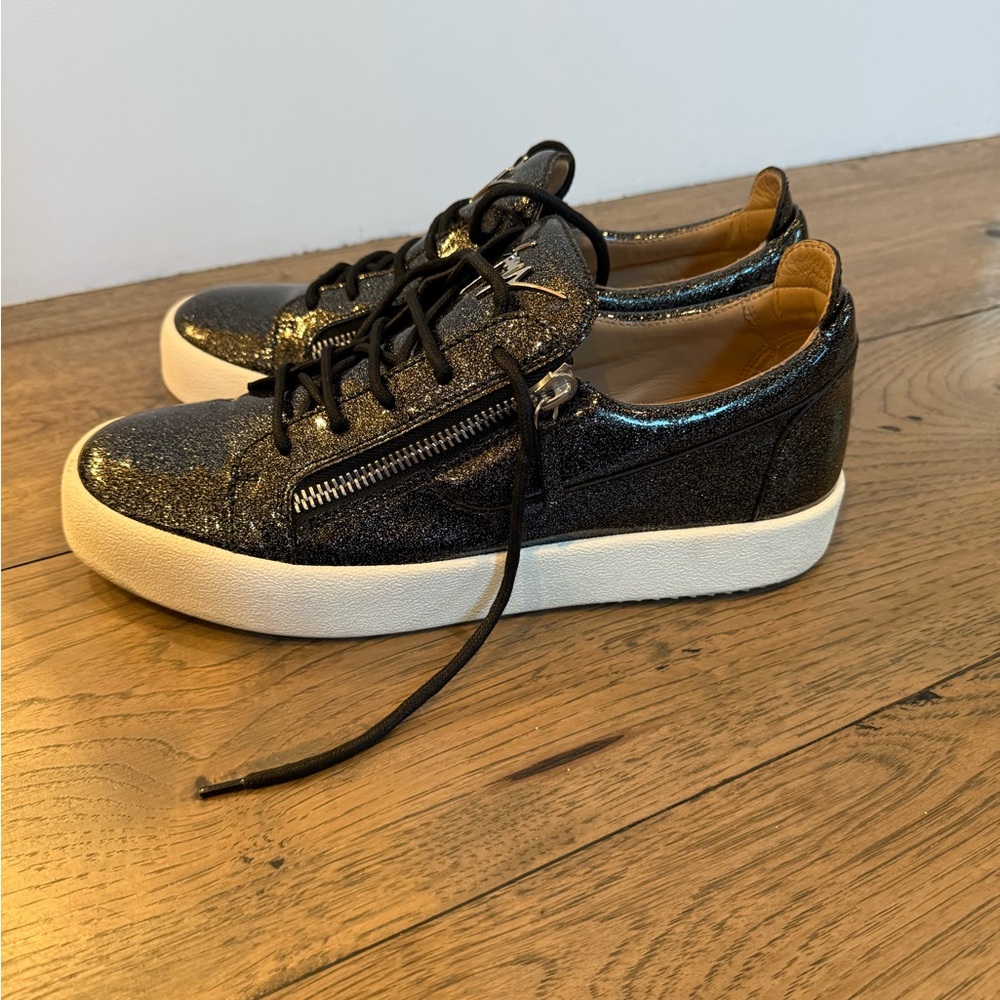 Giuseppe Zanotti Frankie Glitter low-top sneakers size 44 - Picture 5 of 6